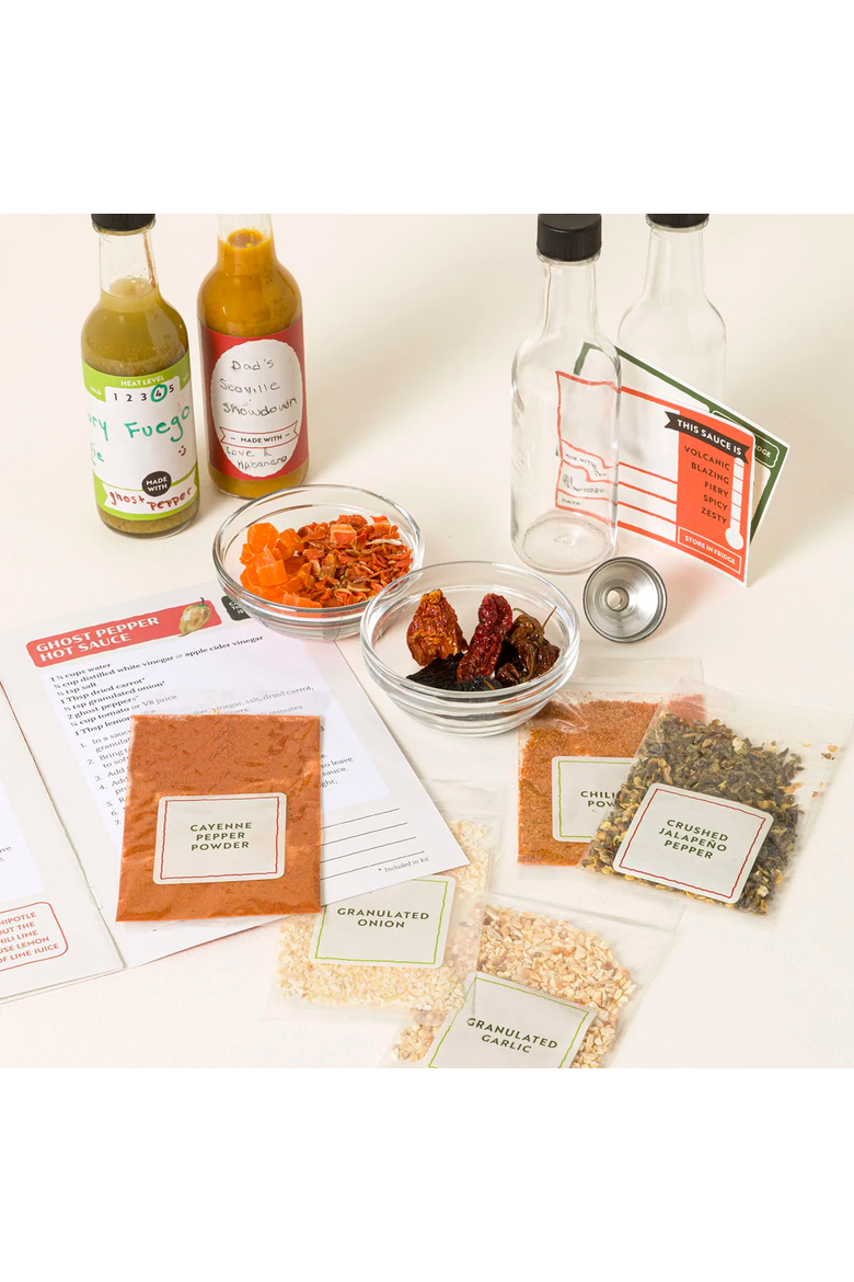 Create Your Own Hot Sauce Kit, Alternate, color, Green / Red / White