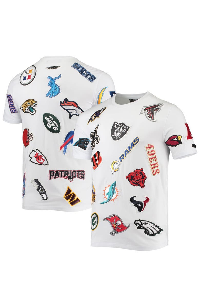 PRO STANDARD Men's Pro Standard White NFL League Wordmark T-Shirt, Main, color, White