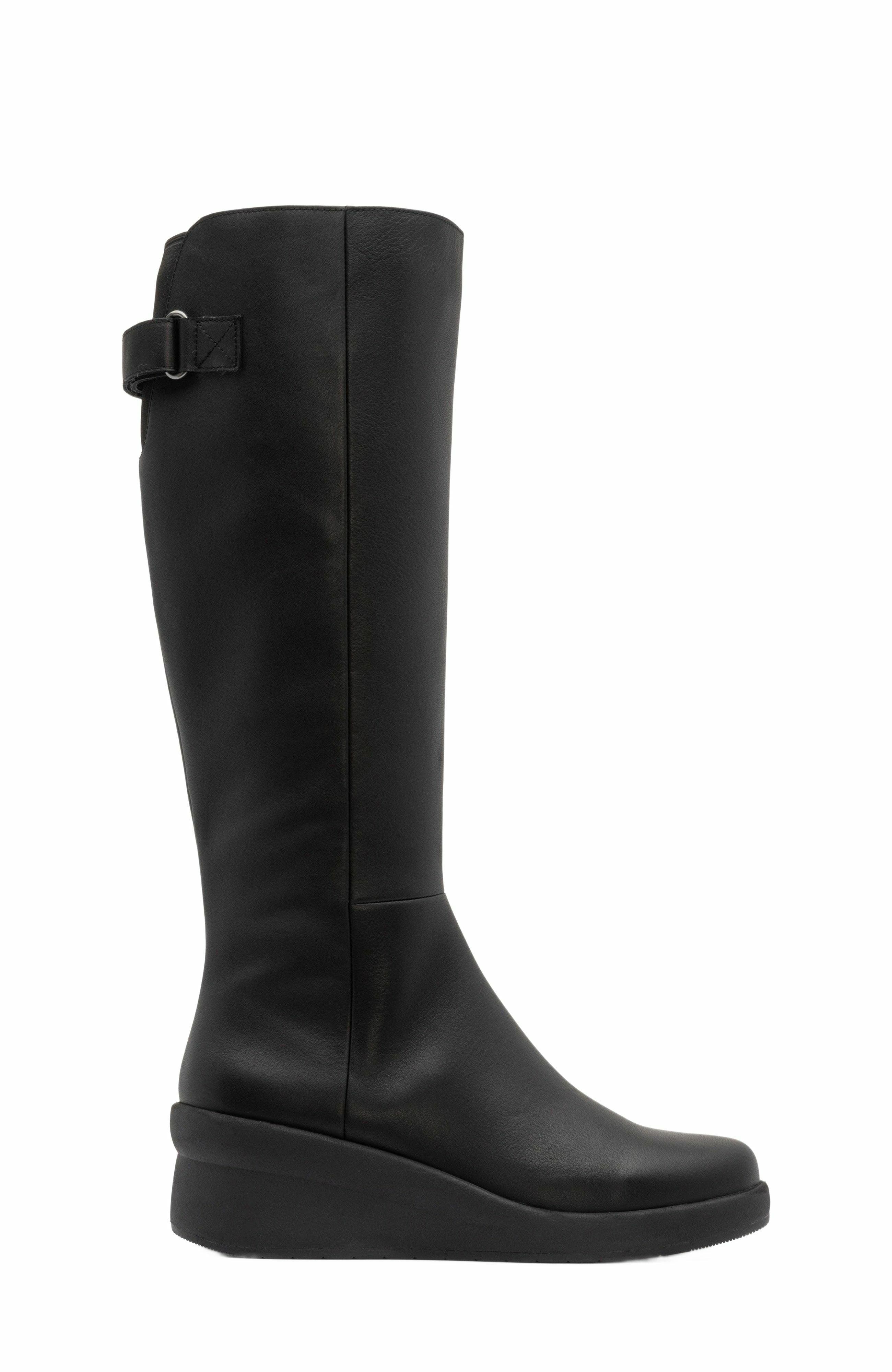 ABEO Passage Tall Boot, Alternate, color, Black - Regular