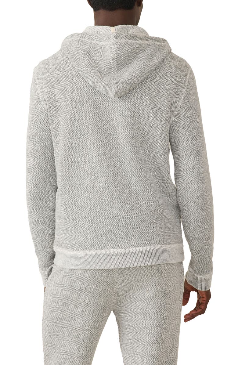 Faherty Whitewater Zip Hoodie, Alternate, color, Grey Shell Loop