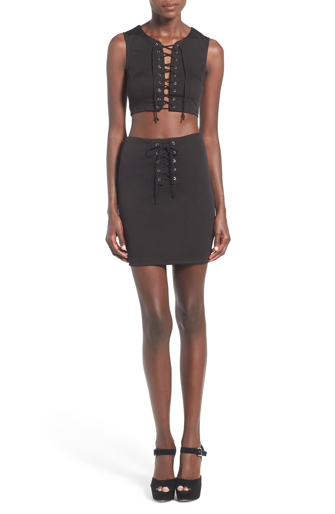 Steve Madden 'Jillyy' Platform Sandal, Alternate, color, 