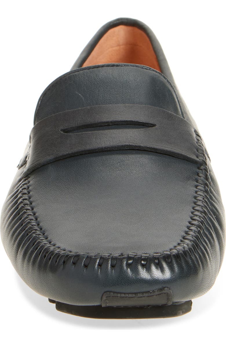 Robert Zur 'Sven' Penny Loafer, Alternate, color, Navy