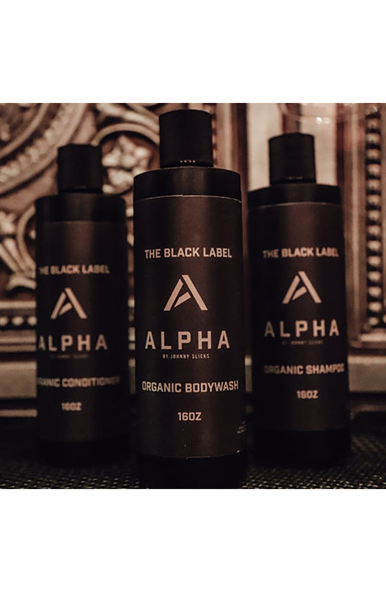 Johnny Slicks Alpha Body Wash, Alternate, color, Black