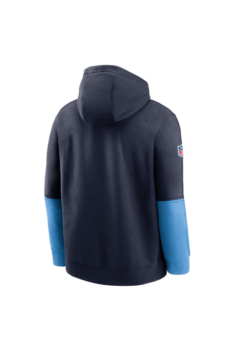 Men's Nike Navy Tennessee Titans 2024 Sideline Club Pullover Hoodie, Alternate, color, Navy
