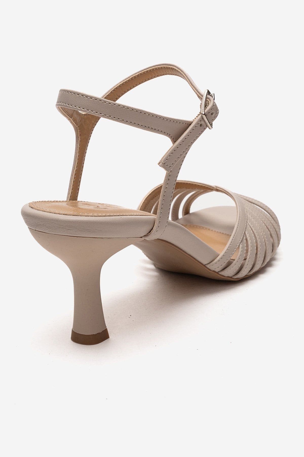 Danica Stiletto Sandal, Alternate, color, Ecru
