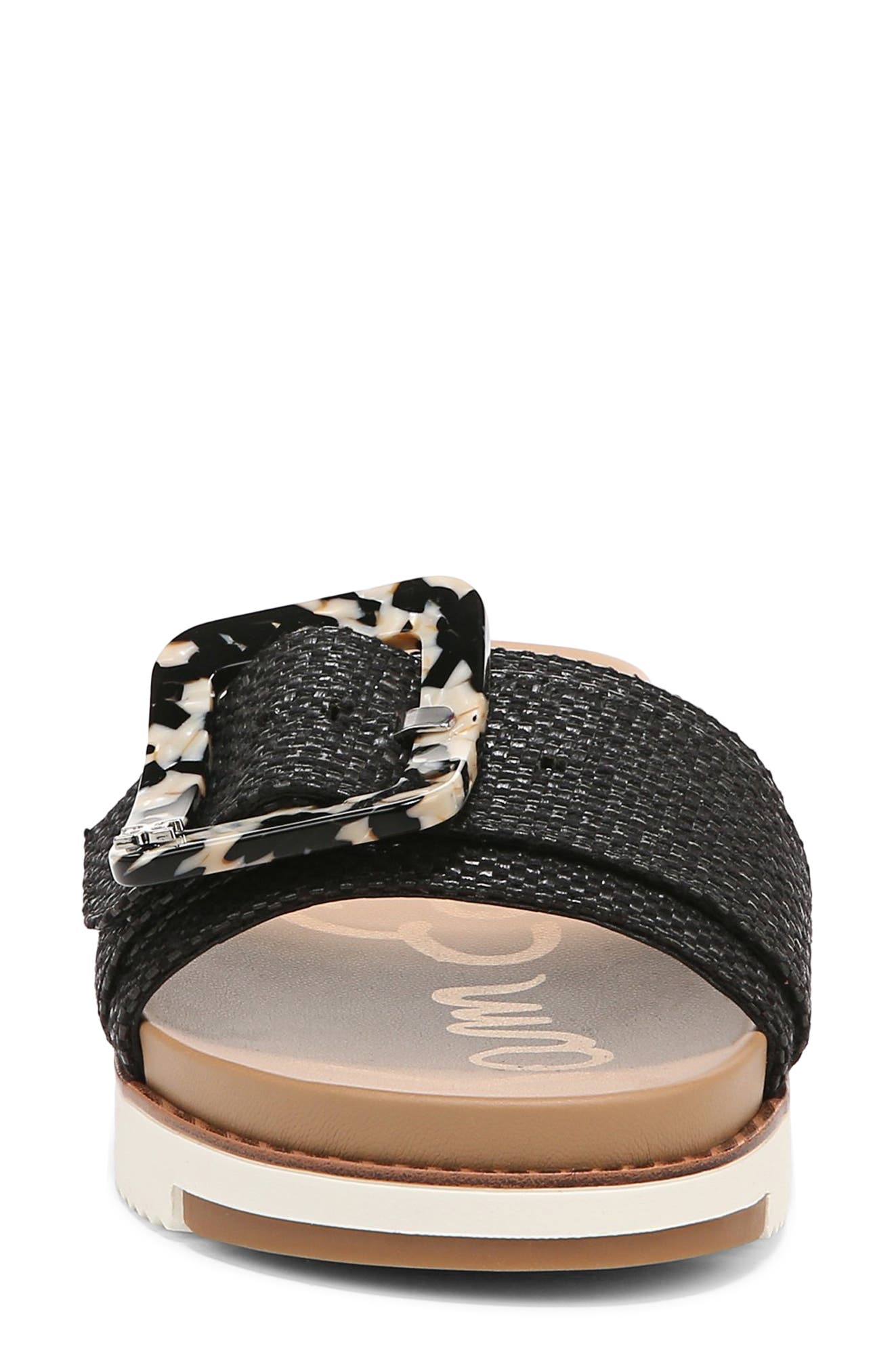 Sam Edelman Ariane Platform Slide Sandal, Alternate, color, Black