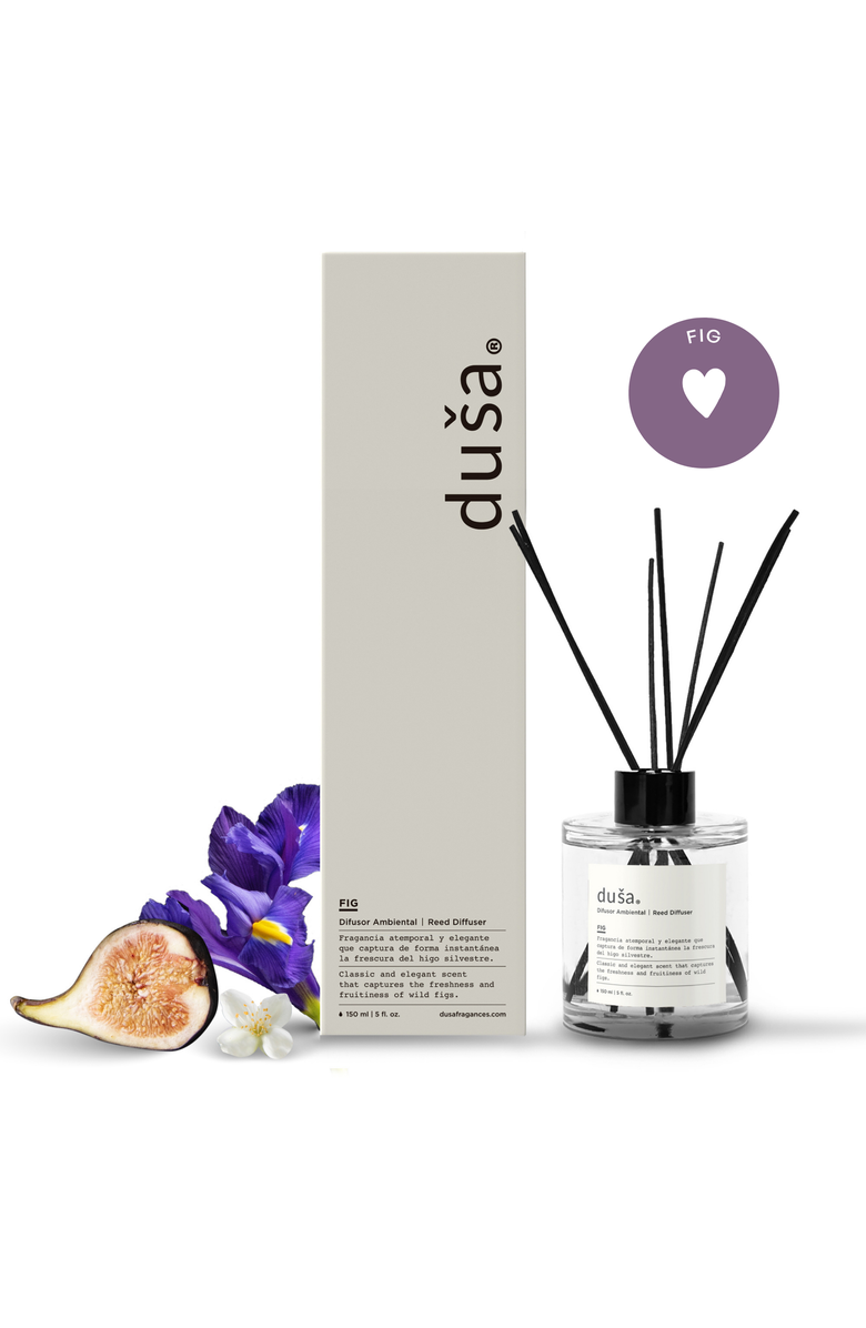 Dusa Fragrances Fig- 5 Fl Oz Reed Diffuser, Main, color, Fig