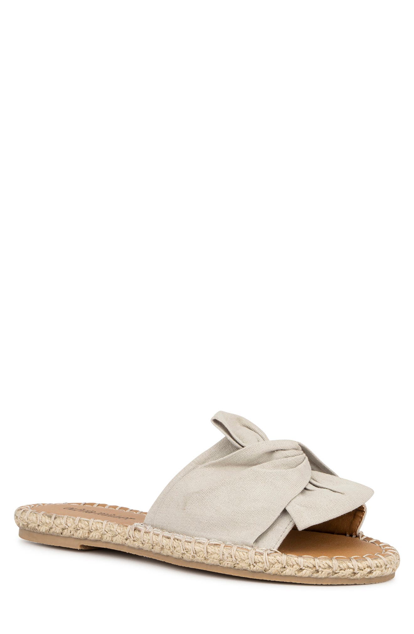 OLIVIA MILLER Bow Espadrille Sandal, Main, color, 
