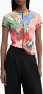 Desigual Allover Print T-Shirt