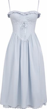 HOUSE OF CB Jaime Corset Fit & Flare Dress