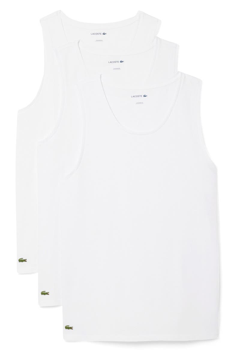 3-Pack Cotton Tanks, Alternate, color, WHITE