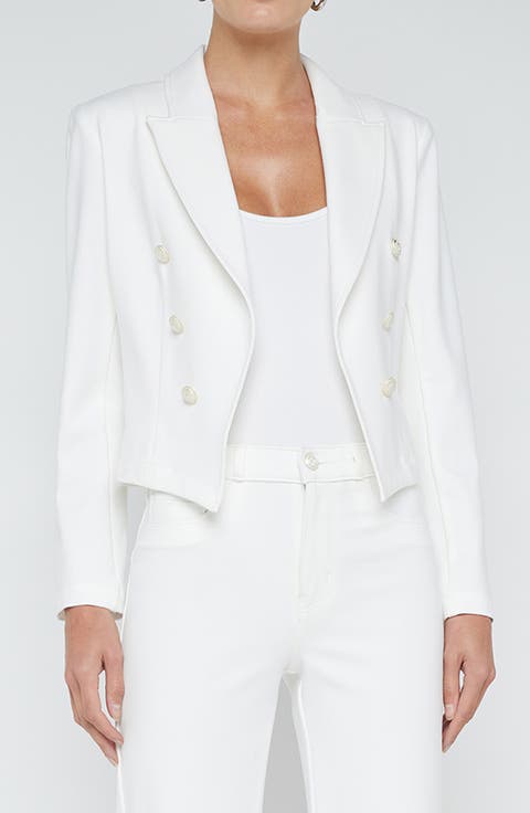 Wayne Crop Double Breasted Jacket