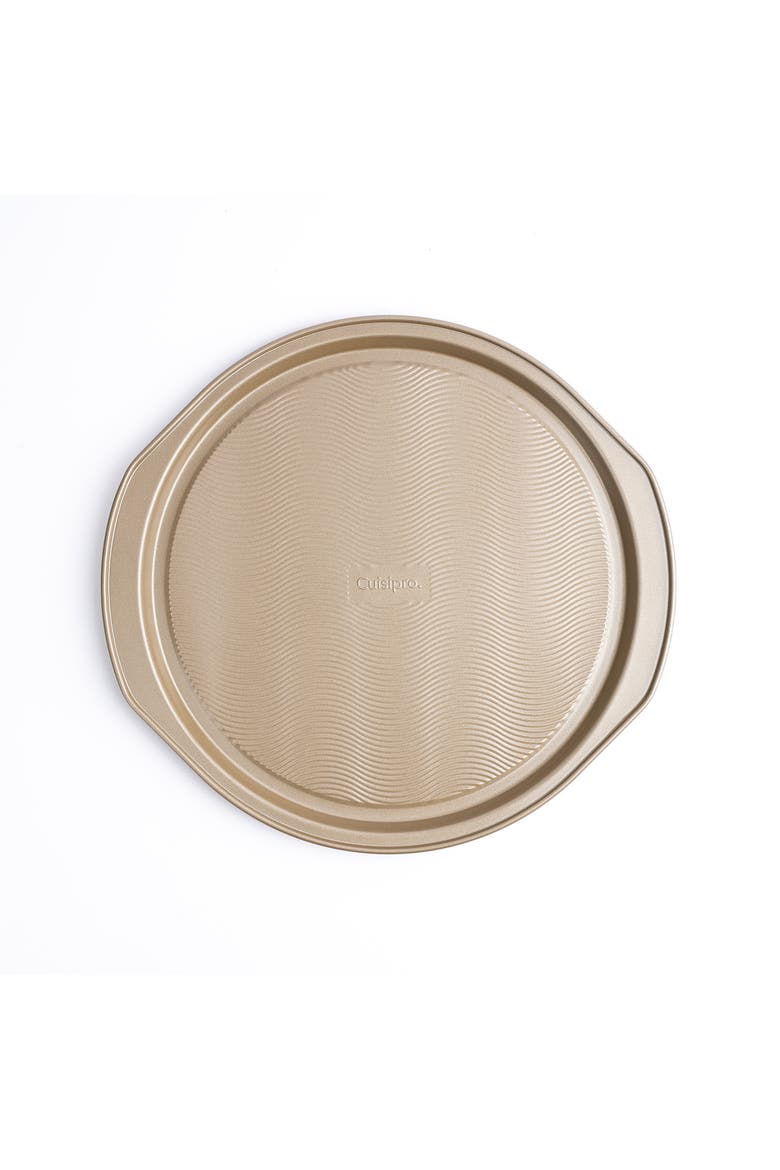 14-Inch Steel Nonstick Pizza Pan, Main, color, Brown