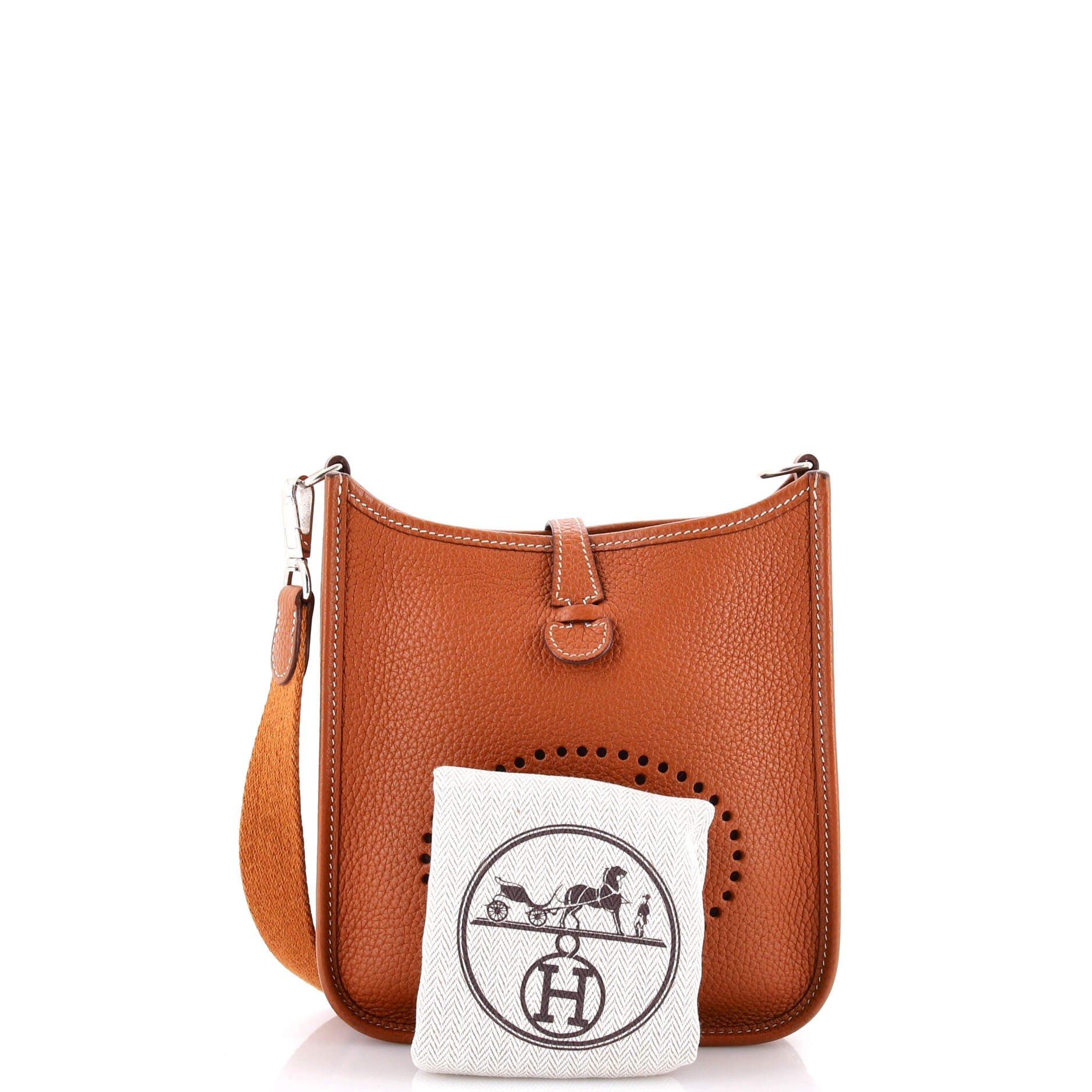 Pre-Owned Hermes Evelyne Bag Gen III Clemence TPM, Alternate, color, 