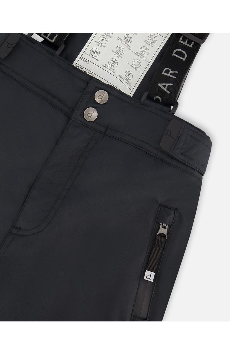 Deux par Deux Boy Two-Piece Teknik Snowsuit, Alternate, color, Black