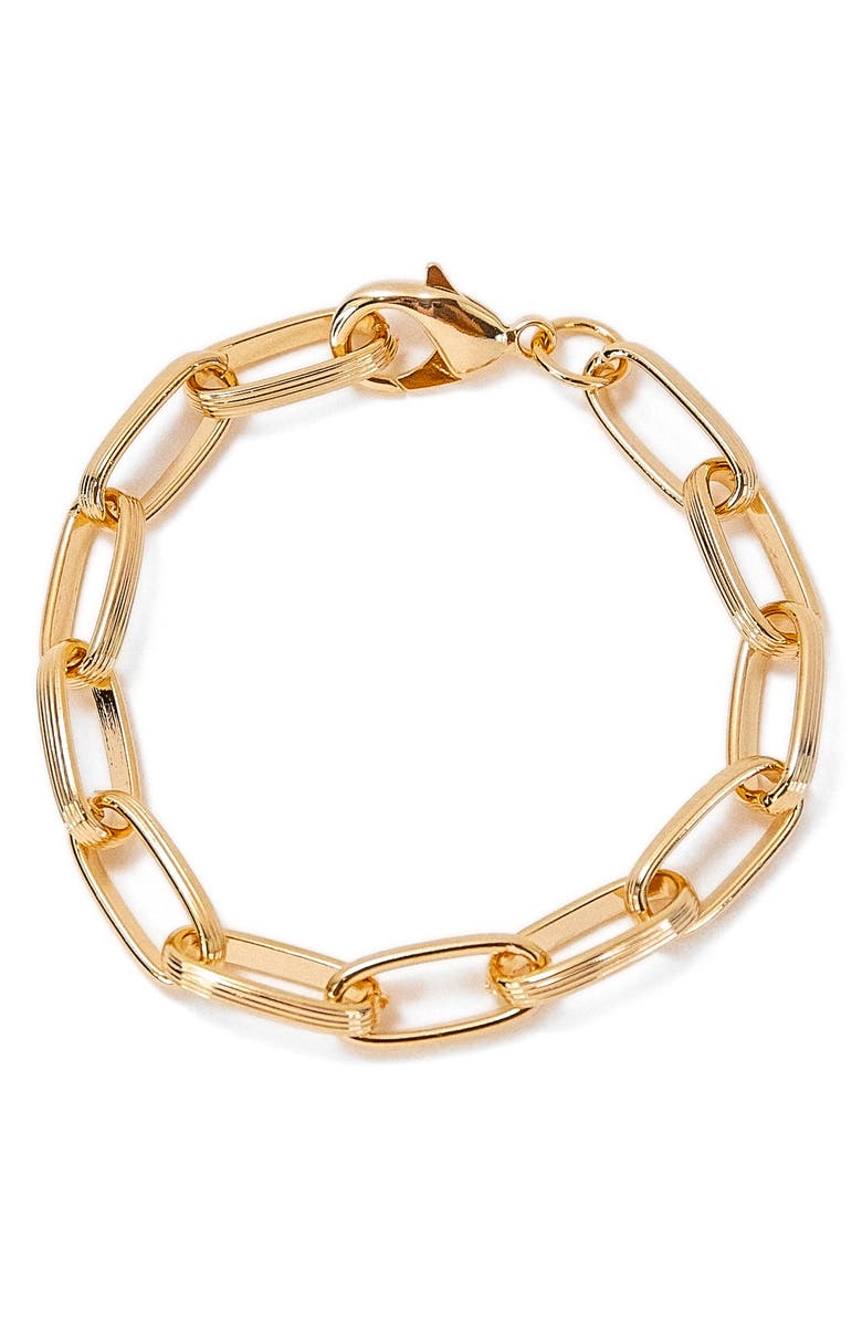 Petit Moments Hope Paper Clip Chain Bracelet, Main, color, 