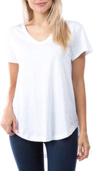 APNY V-Neck High-Low T-Shirt
