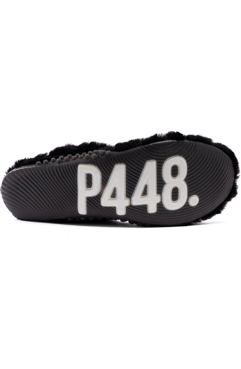 P448 Stella Teddy Ballet Flat, Alternate, color, Black