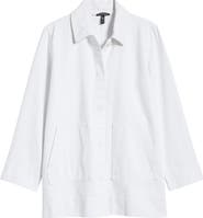Eileen Fisher Organic Cotton Chore Jacket