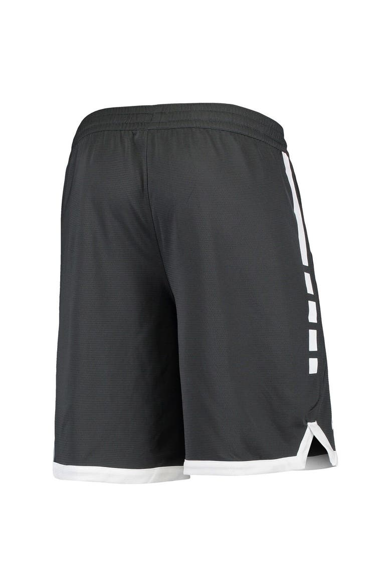 Men's Nike Anthracite Texas Longhorns School Logo Elite Stripe Performance Shorts, Alternate, color, Anthracite