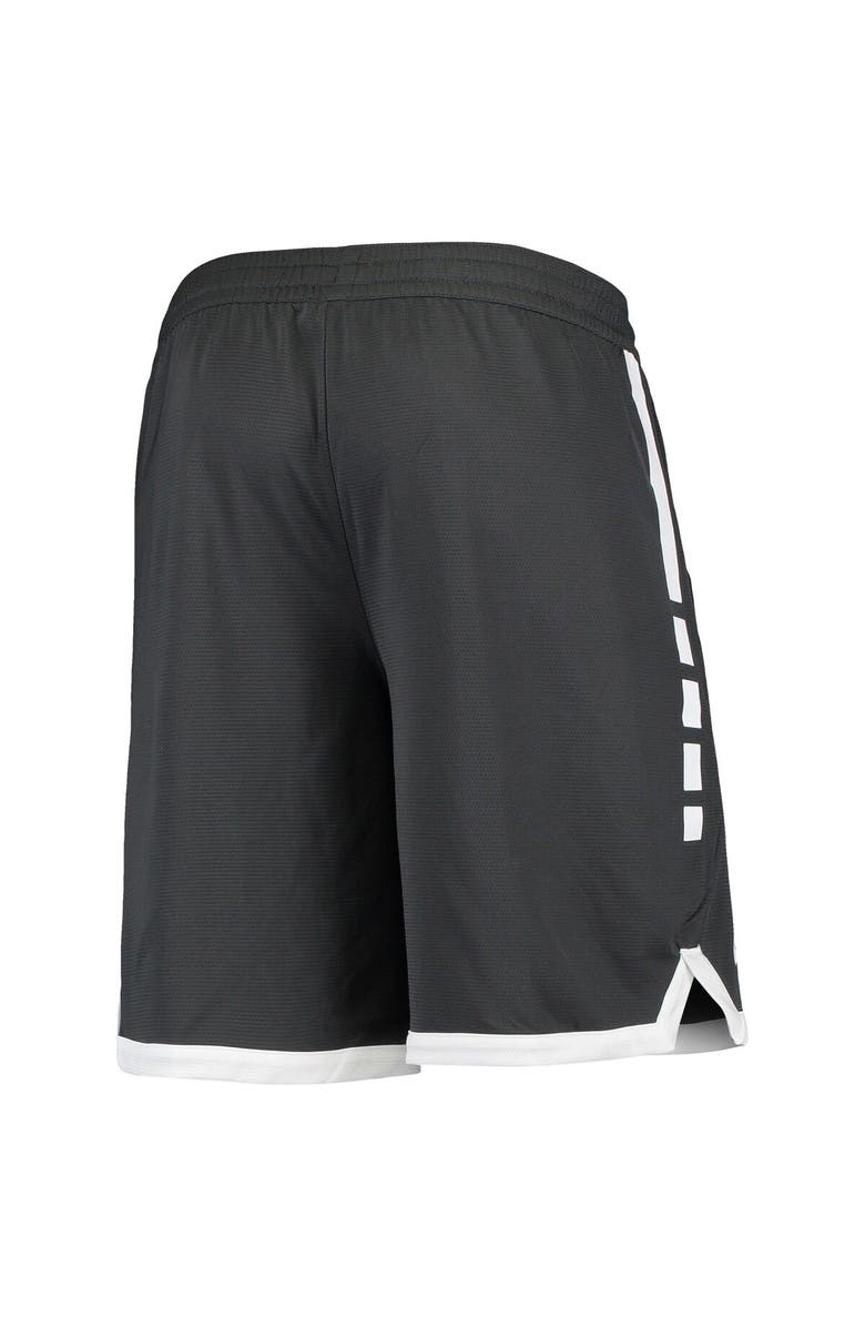Nike Men's Nike Anthracite Texas Longhorns School Logo Elite Stripe Performance Shorts, Alternate, color,