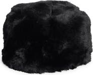 Nanette Lepore Elegant Faux Fur Hat