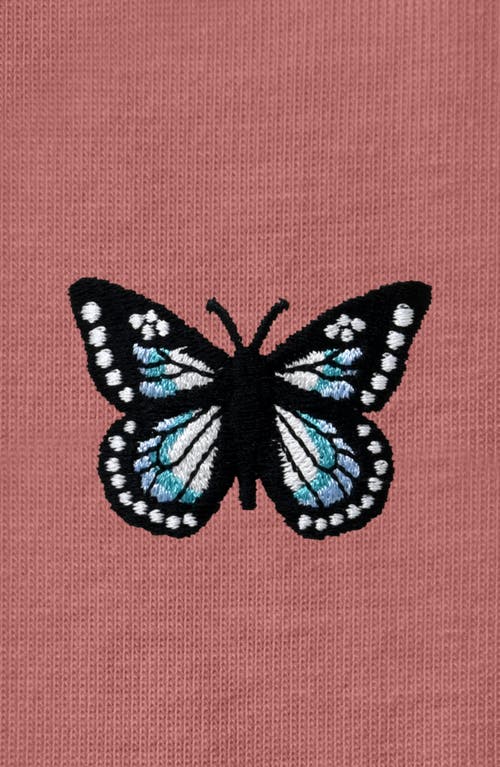 DALIX DALIX BUTTERFLY WOMENS RELAXED TEE 