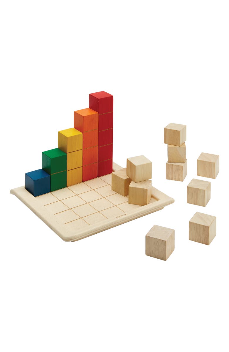 PlanToys<sup>®</sup> Color Counting Block Playset, Alternate, color, Assorted