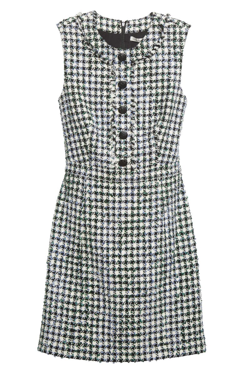 Veronica Beard Julie Sleeveless Tweed Dress, Alternate, color,