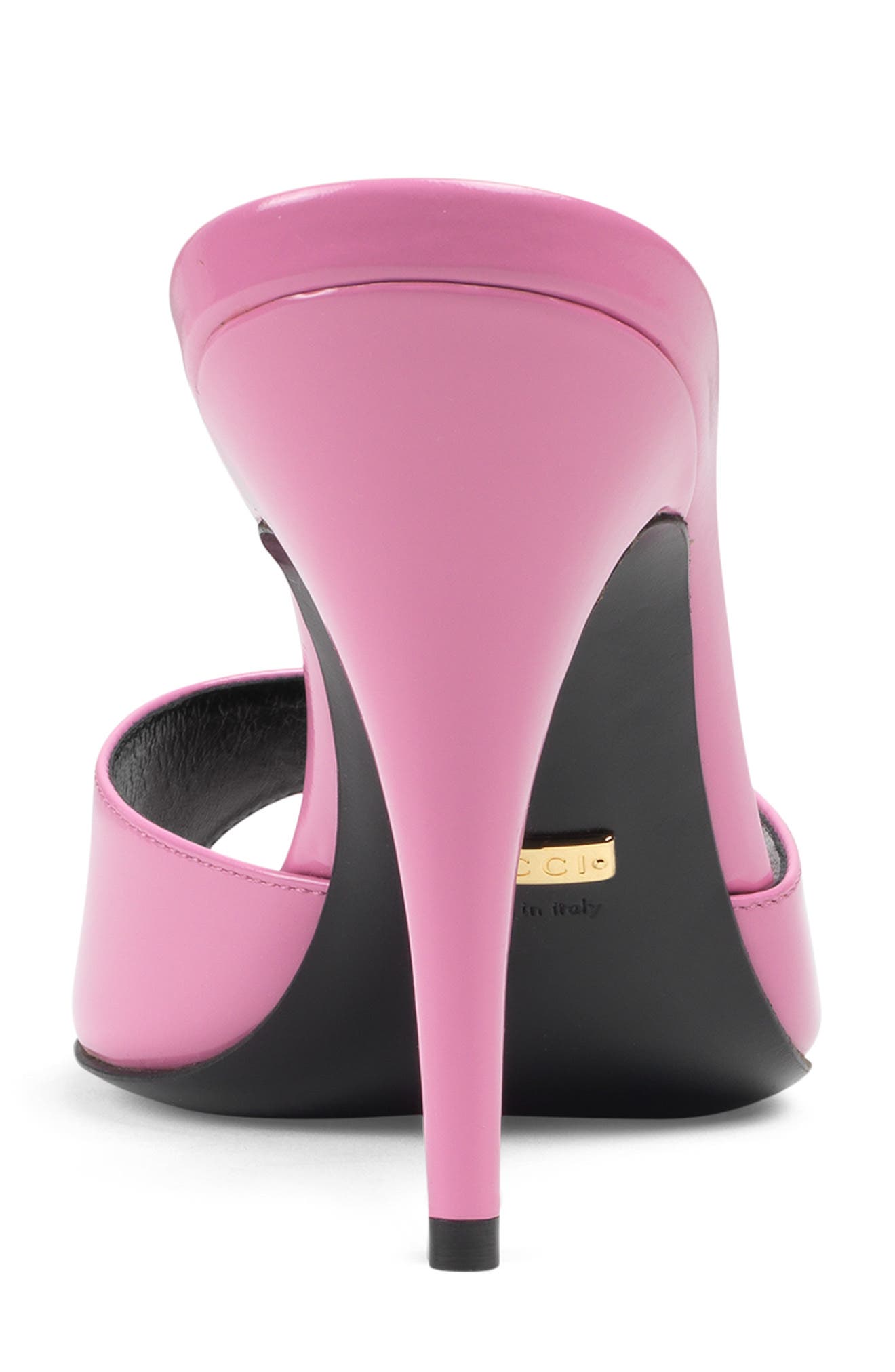 Gucci Scarlet Slip-On Sandal, Alternate, color, 