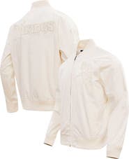 PRO STANDARD Men's Pro Standard Cream Minnesota Vikings Neutral Full-Zip Jacket
