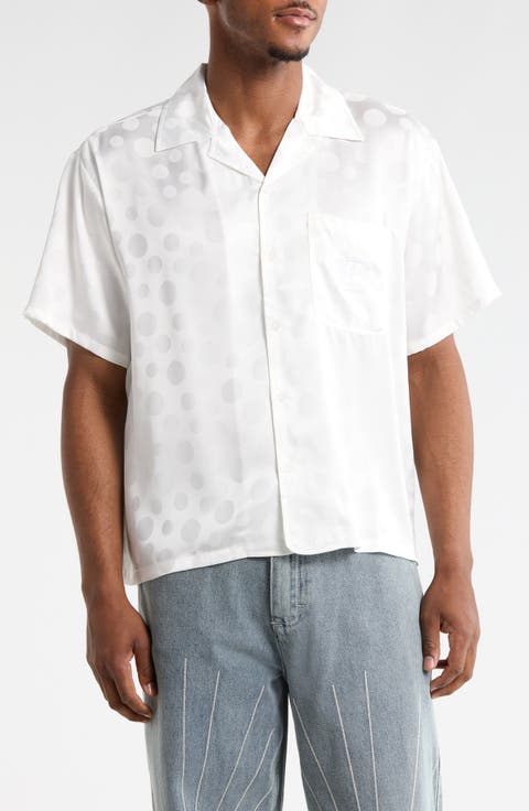 Tonal Dot Camp Shirt