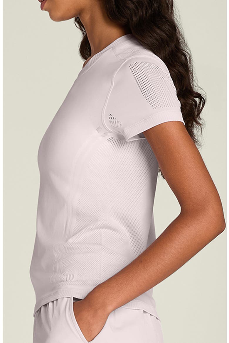 Pro Performance Seamless Tee, Alternate, color, LILAC ASH