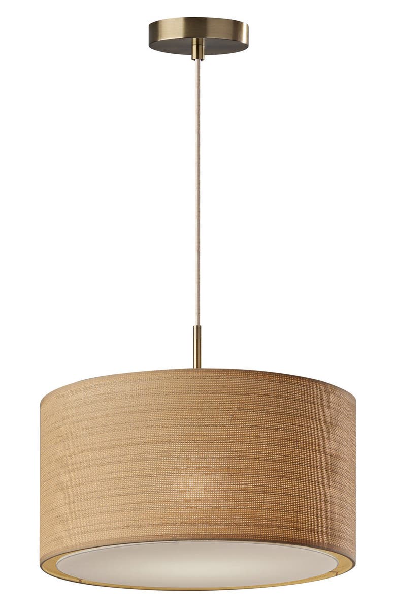 ADESSO LIGHTING Harvest Large Pendant Light, Main, color, Antique Brass