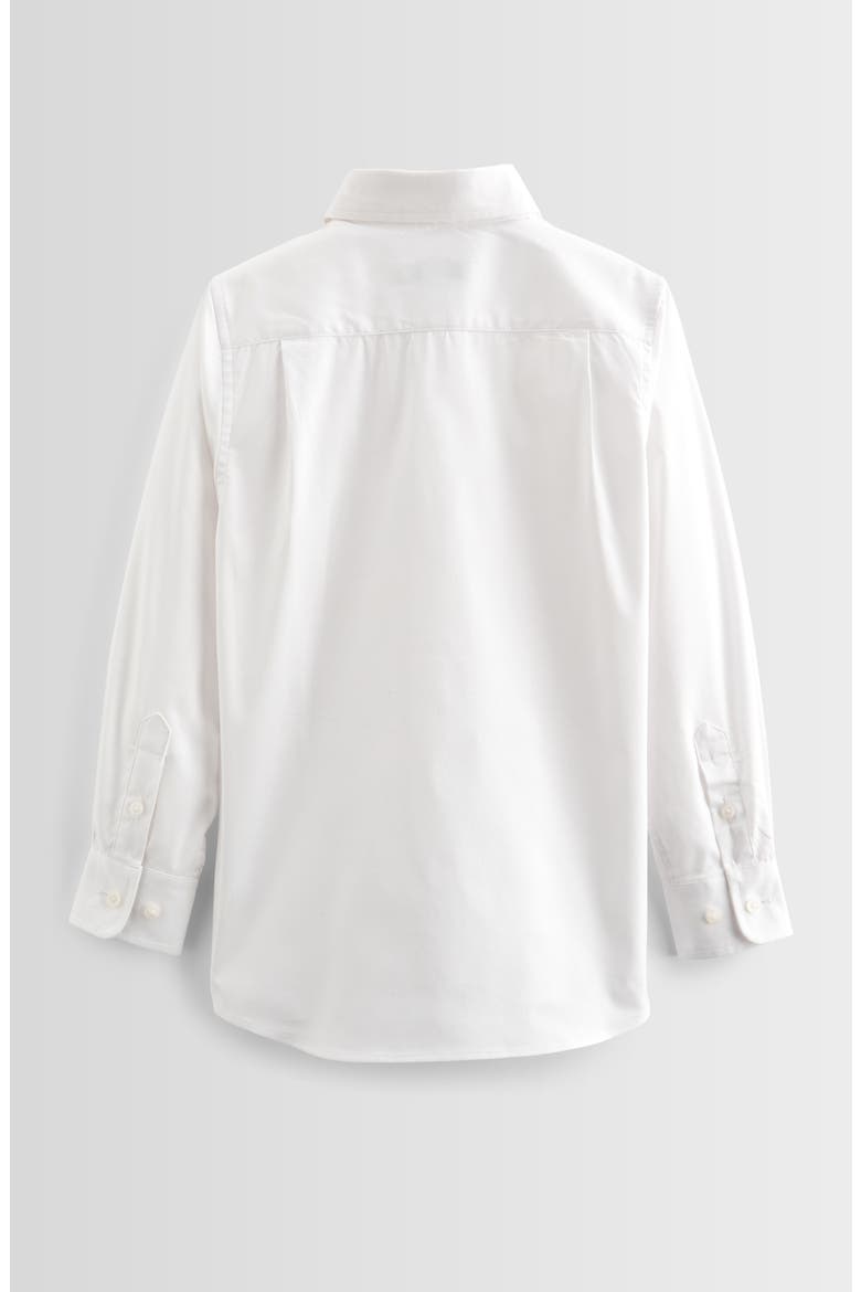 Kids' Stretch Dress Shirt, Alternate, color, WHITE