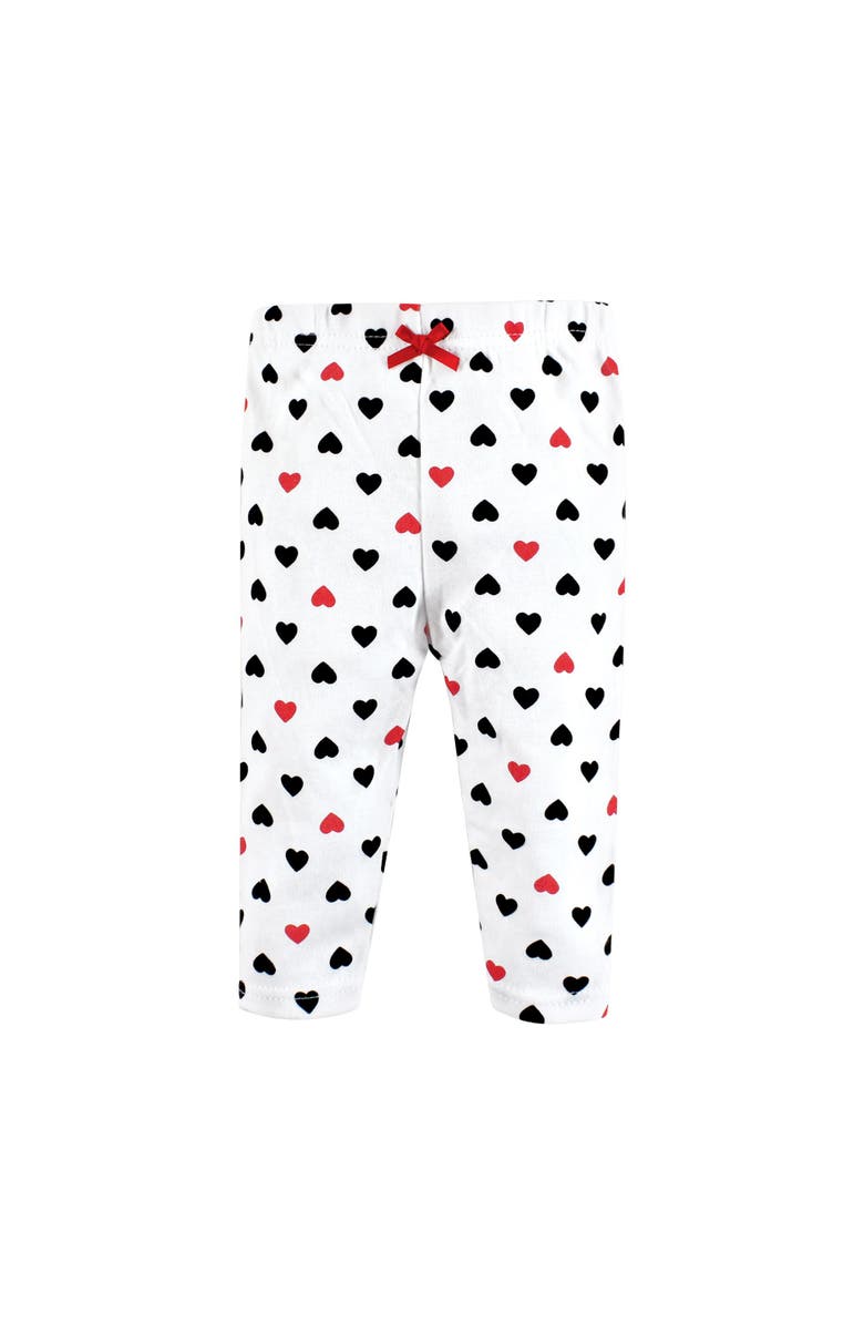 Hudson Baby 2 Bodysuits and Pant, Alternate, color, Girl Daddy Red Black