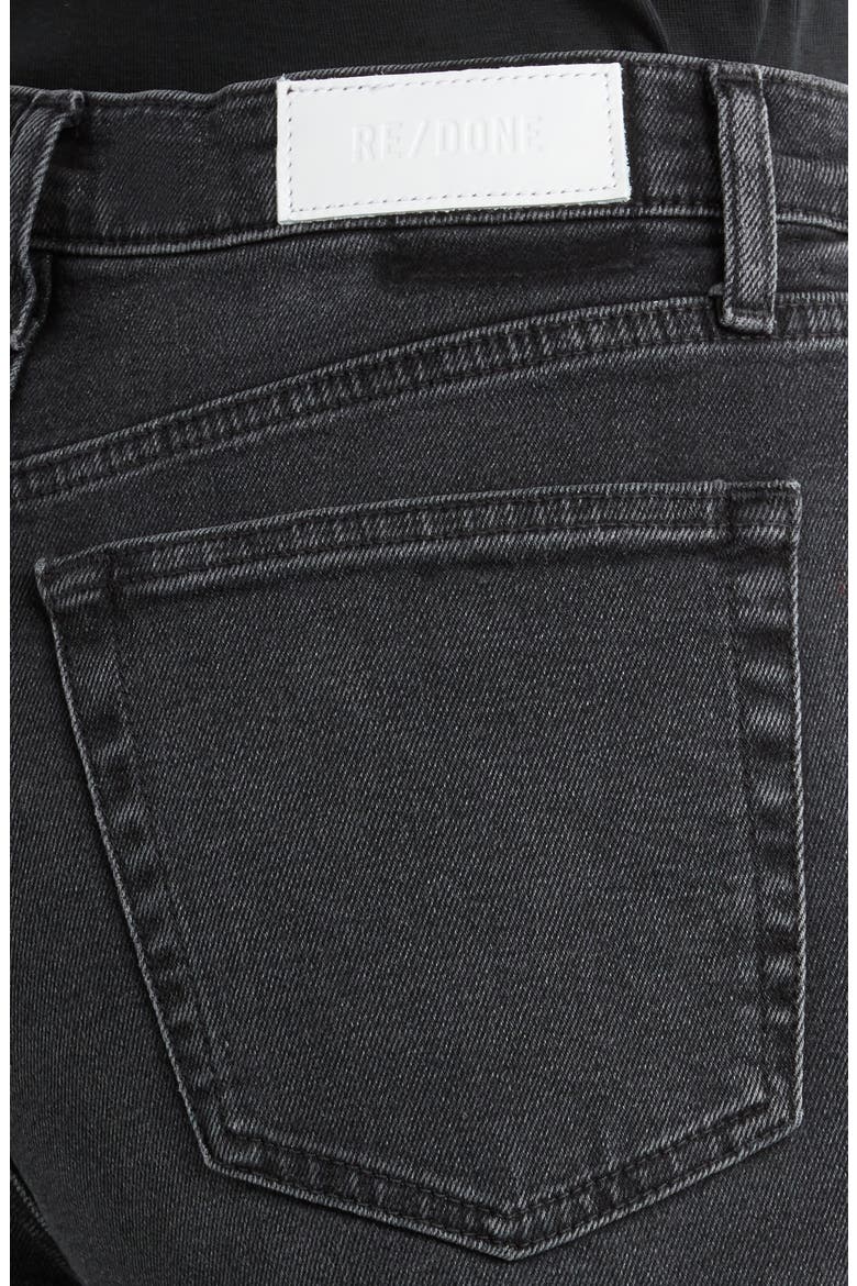 High Waist Wide Leg Jeans, Alternate, color, WASHED NOIR