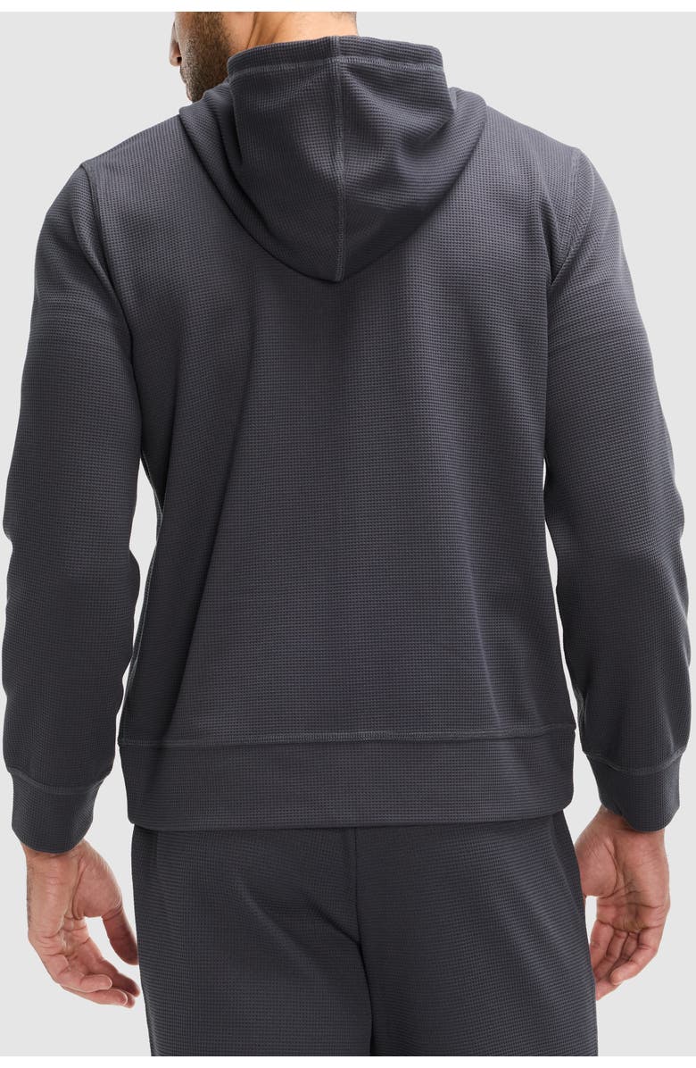 Peloton Waffle Full Zip Hoodie, Alternate, color, 