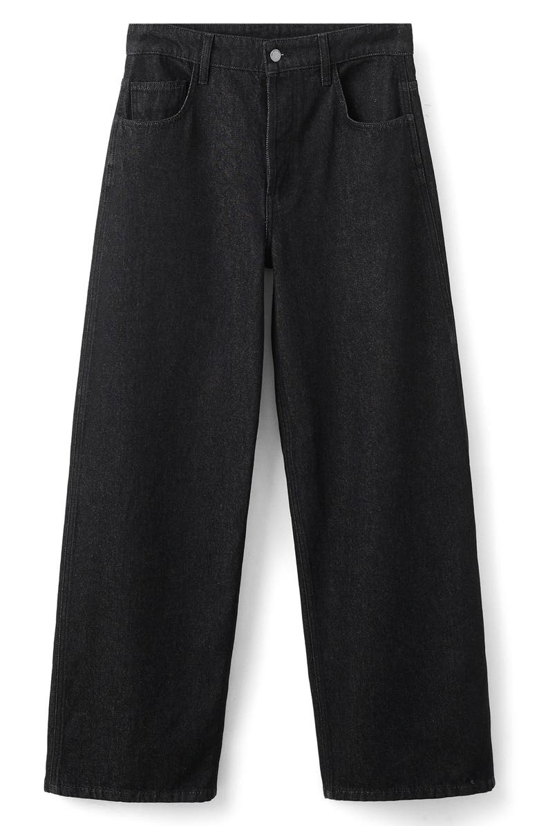 MANGO High Waist Balloon Jeans, Alternate, color, 