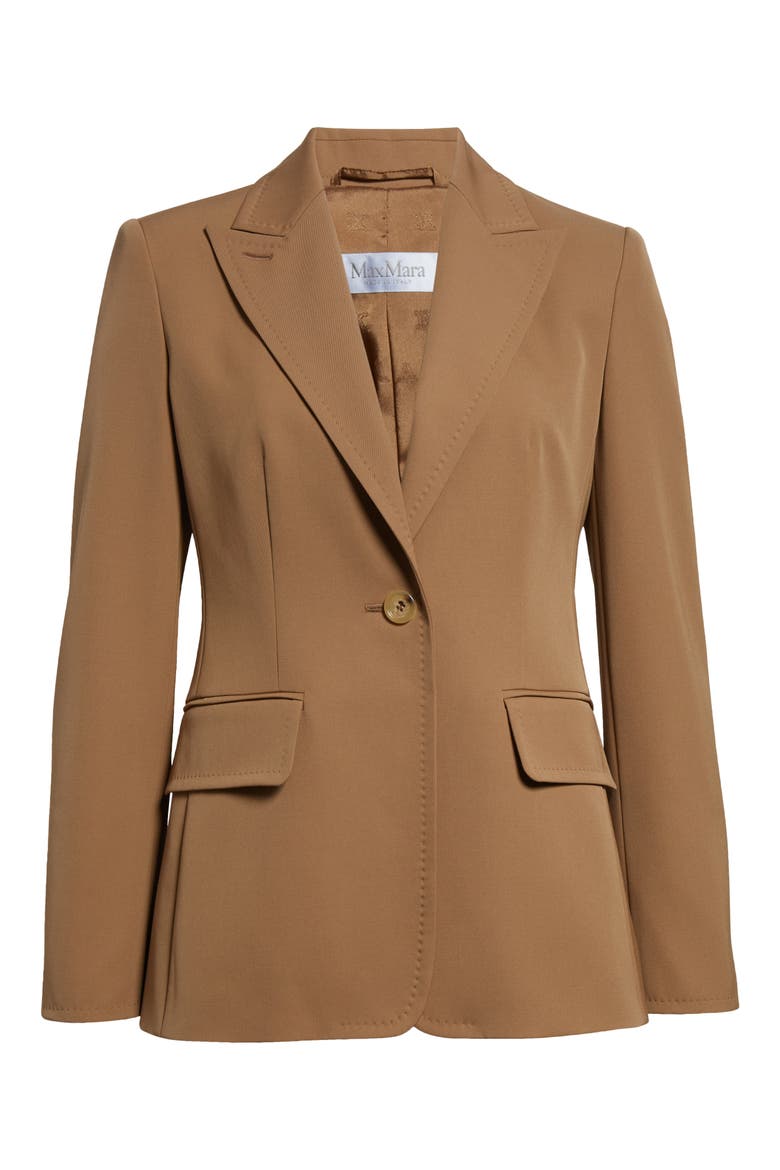 Palchi Virgin Wool Blazer, Alternate, color, CAMEL