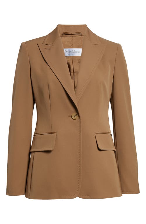 MAX MARA MAX MARA PALCHI VIRGIN WOOL BLAZER 