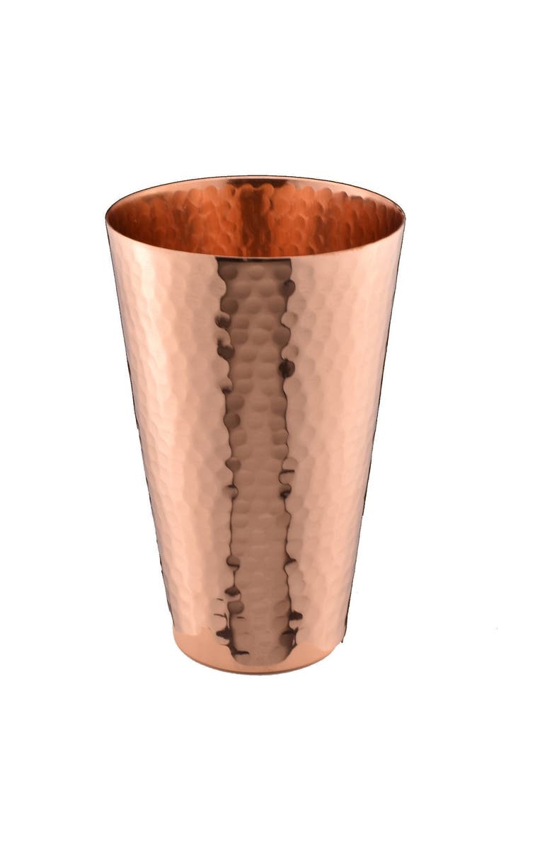 Prince of Scots Hammered Copper Ice Tea Tumbler, Main, color, Copper