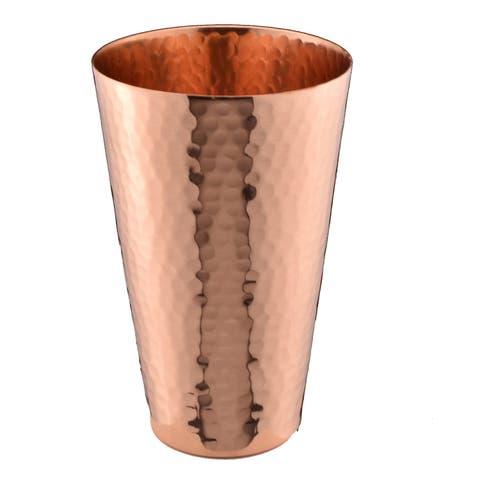 Hammered Copper Ice Tea Tumbler