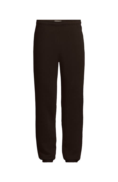 Lands' End Serious Sweats Sweatpants In Brown