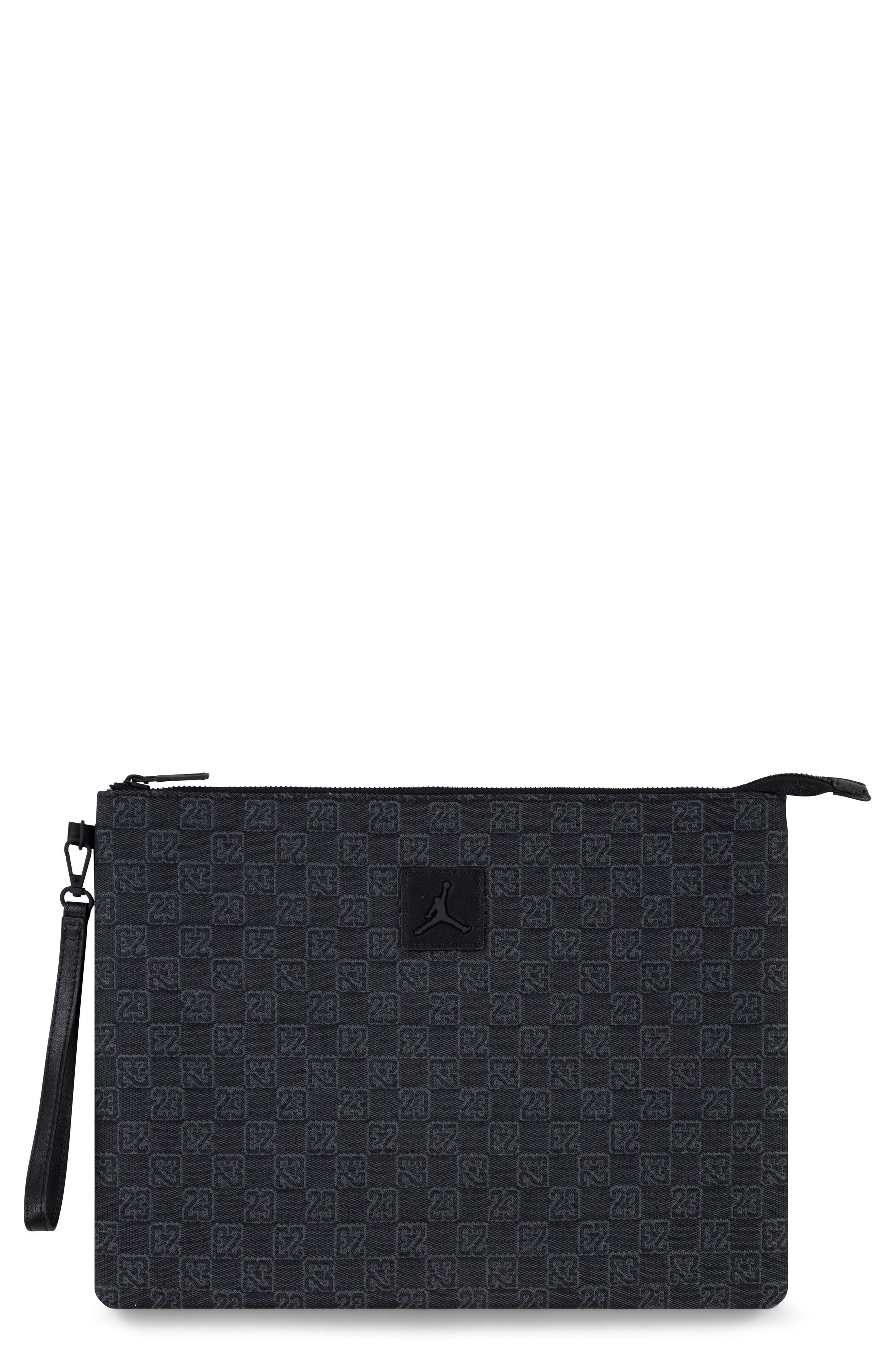 Jordan Monogram Pouch, Main, color, 