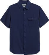 Schott NYC Cotton Button-Up Work Shirt