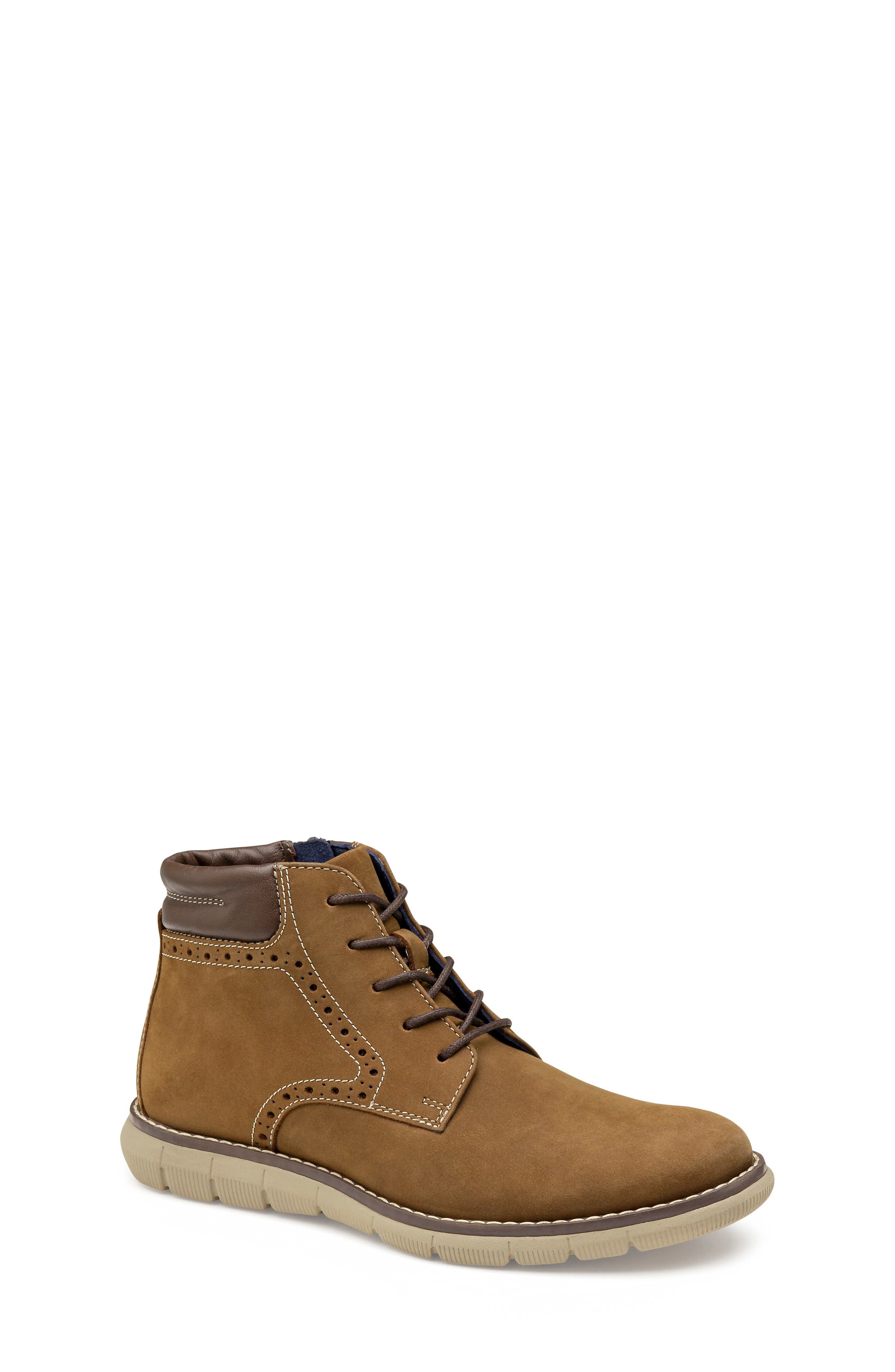 Johnston & Murphy Holden Plain Toe Boot, Main, color, 