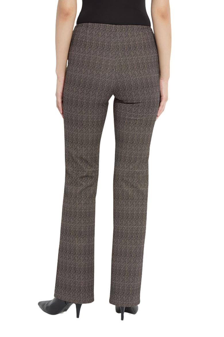 Lyssé Houndstooth Jacquard Flare Leggings, Alternate, color, SPECKLED SALT AND PEPPER