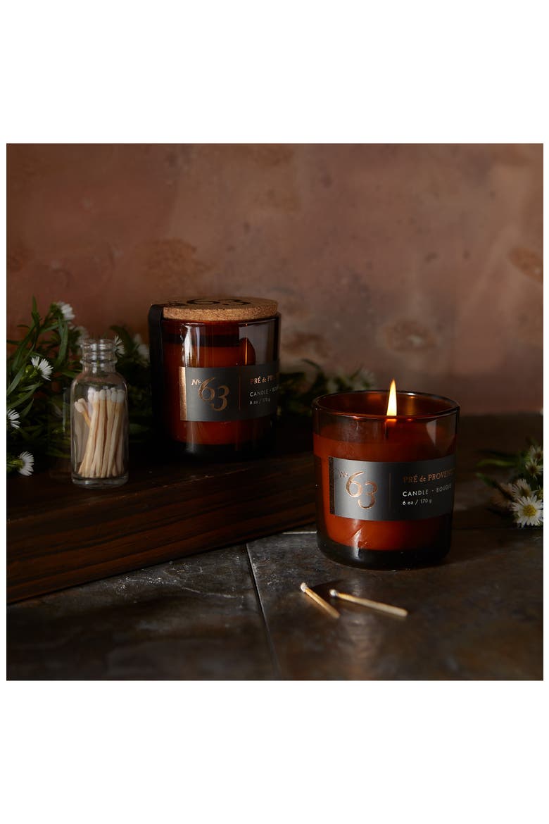 Pré de Provence Candle, Alternate, color, BROWN