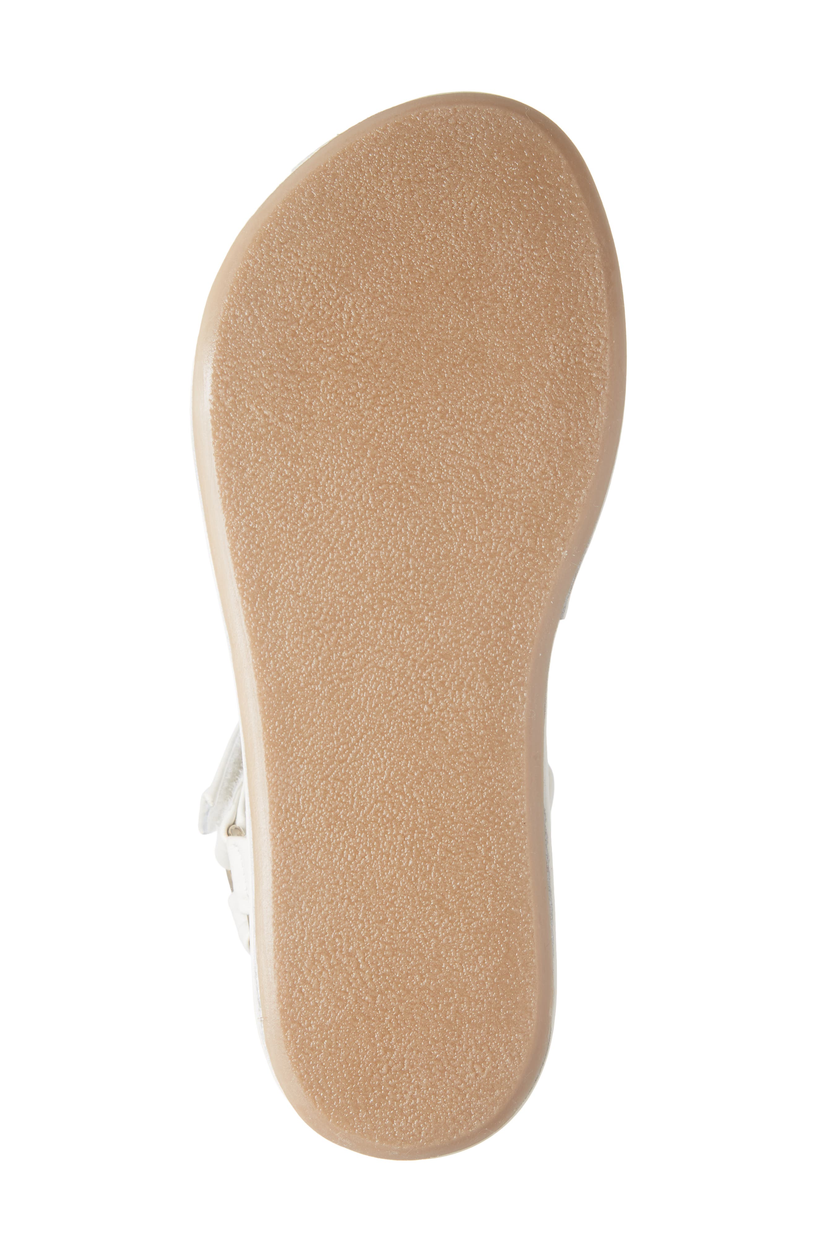 Roo Wedge Sandal, Alternate, color, WHITE